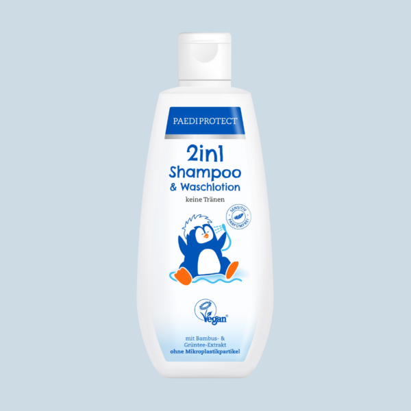 Die PAEDIPROTECT 2in1 Shampoo & Waschlotion