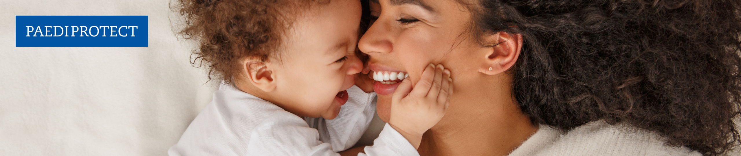 a woman and a baby