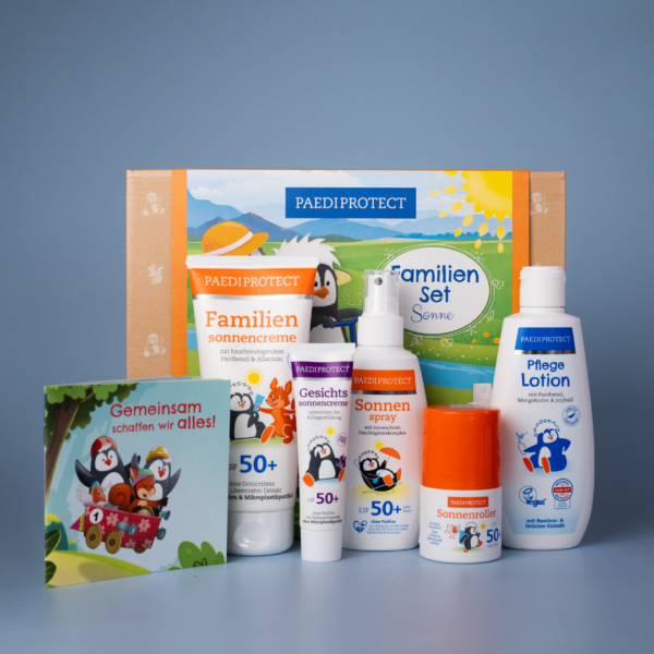 a group of sun products