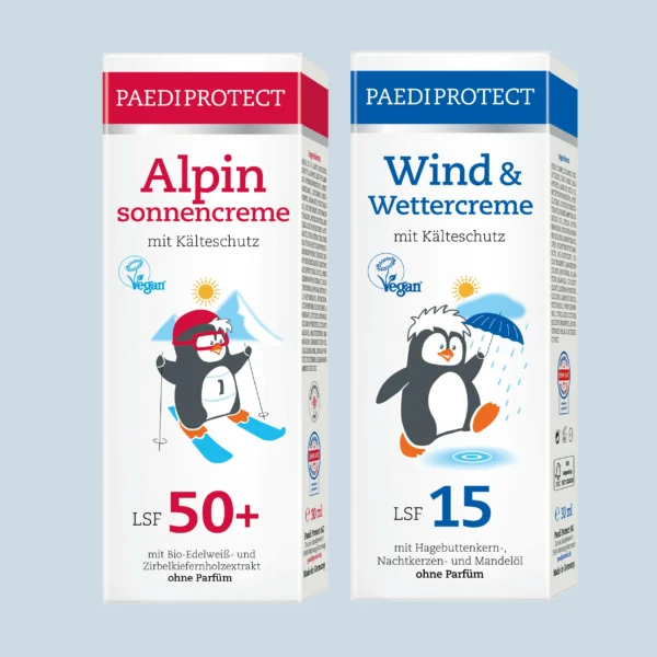 PAEDIPROTECT Alpinsonnencreme PAEDIPROTECT Wind Wettecreme