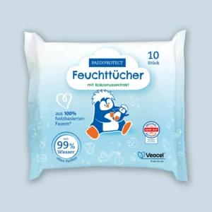 Feuchttücher mit Kokosnussextrakt