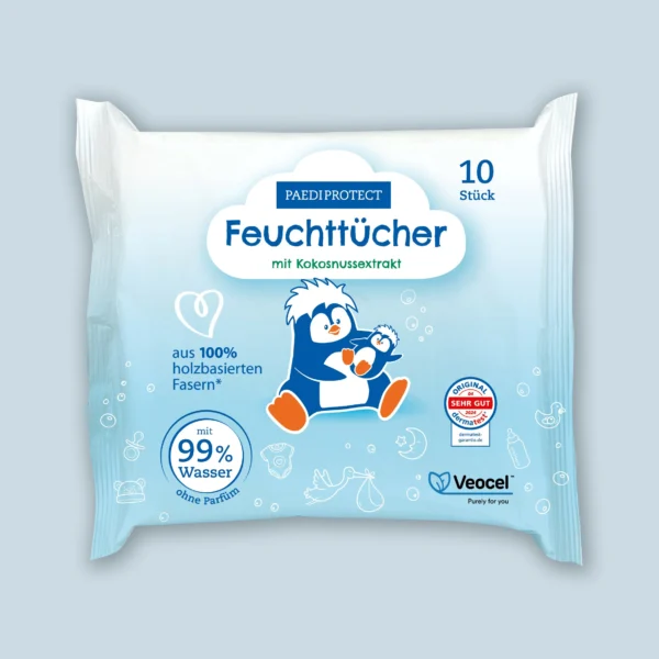 PAEDIPROTECT Feuchttuecher 10er Pack