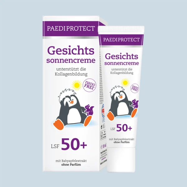 Startseite 34 PAEDIPROTECT Gesichtssonnencreme LSF 50+