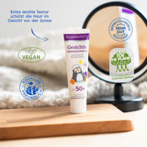 PAEDIPROTECT Gesichtssonnencreme LSF 50+